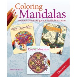 Coloring Mandalas 3-in-1 Pack
