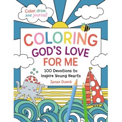 Coloring God's Love for Me: 100 Devotions to Inspire Young Hearts