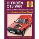 Citroen C15 Van Petrol & Diesel (89 - Oct 98) Haynes Repair Manual