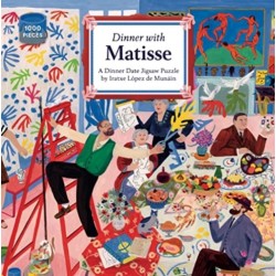 Dinner with Matisse: A 1000-Piece Dinner Date Jigsaw Puzzle