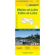 Indre-et-Loire Maine-et-Loire - Michelin Local Map 317: Map