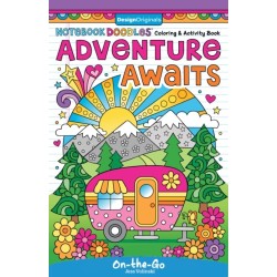 Notebook Doodles Adventure Awaits: Coloring and Activity Book