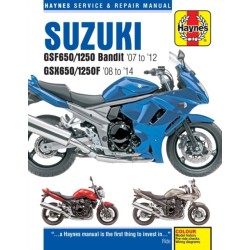 Suzuki GSF650/1250 Bandit & GSX650/1250F (07-14) Haynes Repair Manual