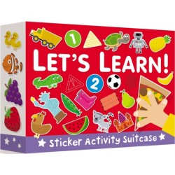 Sticker Activity Suitcase - Let's Learn!