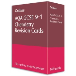 AQA GCSE 9-1 Chemistry Revision Cards: Ideal for the 2026 and 2027 Exams