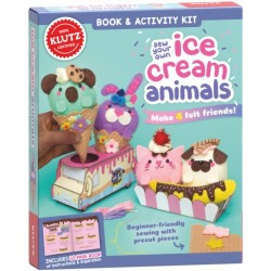 Sew Your Own Ice Cream Animals (Klutz)