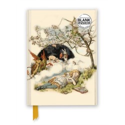 British Library: Alice Asleep, from Alice's Adventures in Wonderland (Foiled Blank Journal)