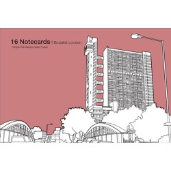 Brutalist London - 16 Notecards