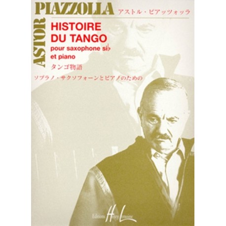 HISTOIRE DU TANGO TENOR SAXOPHONE & PIAN