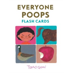 Everyone Poops Flash Cards