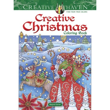 Creative Haven Creative Christmas Coloring Book