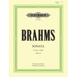 Cello Sonata No. 1 in E minor Op. 38