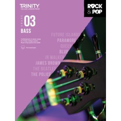 Trinity College London Rock & Pop 2018 Bass Grade 3
