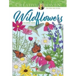 Creative Haven Wildflowers Coloring Book