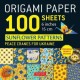 Origami Paper 100 Sheets Sunflower Patterns 6" (15 cm): Peace Cranes for Ukraine. Proceeds Benefit Ukraine - Tuttle Origami Paper: Double-Sided Origami Sheets Printed with 12 Different Patterns (Instructions for 5 Projects Included)