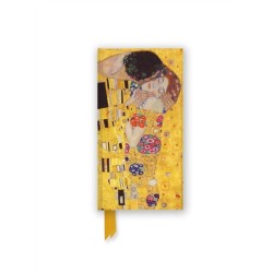 Gustav Klimt: The Kiss (Foiled Slimline Journal)