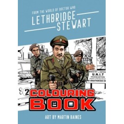 Lethbridge-Stewart Colouring Book