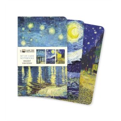 Vincent van Gogh Set of 3 Mini Notebooks