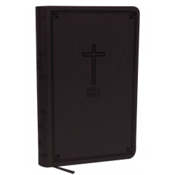NKJV, Deluxe Gift Bible, Leathersoft, Gray, Red Letter, Comfort Print: Holy Bible, New King James Version