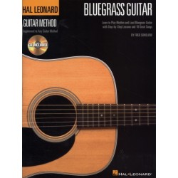Hal Leonard Bluegrass Guitar Method: Learn to Play Rhythm and Lead Bluegrass Guitar with Step-by-Step Lessons and 18 Great Songs