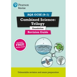 Pearson REVISE AQA GCSE Combined Science Trilogy (Foundation) Revision Guide incl. online revision and quizzes - for 2026, 2027 exams: AQA
