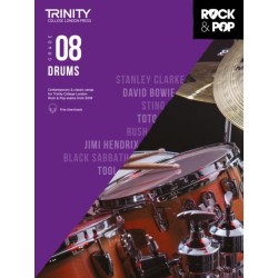 Trinity College London Rock & Pop 2018 Drums Grade 8