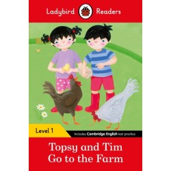 Ladybird Readers Level 1 - Topsy and Tim - Go to the Farm (ELT Graded Reader)