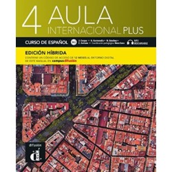 Aula internacional Plus 4 - Edicion hibrida - Libro del alumno + audio MP3. B2