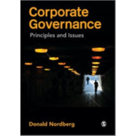 Corporate Governance: Principles and Issues