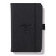 Dingbats A6 Pocket Wildlife Black Duck Notebook - Dotted
