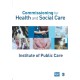 Commissioning for Health and Social Care