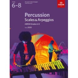 Percussion Scales & Arpeggios, ABRSM Grades 6-8: from 2020