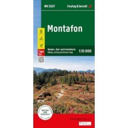 Montafon Hiking, Cycling & Leisure Map
