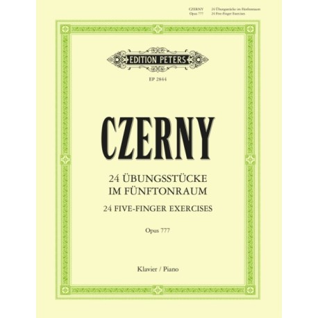 24 Five-Finger Exercises Op.777
