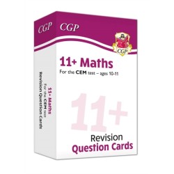 11+ CEM Maths Revision Question Cards - Ages 10-11
