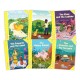 Jolly Phonics Folktales Yellow Readers (Level 2) Complete Set (1-6): in Precursive Letters (British English edition)