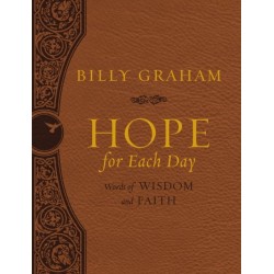 Hope for Each Day Large Deluxe: Words of Wisdom and Faith (A 365-Day Devotional) – The Perfect Christian Christmas Gift