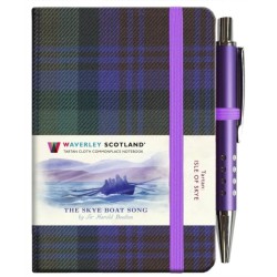 The Skye Boat Song Tartan Notebook (mini with pen)