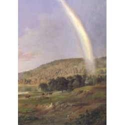 Landscape with Rainbow Notebook