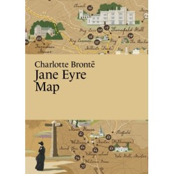 Charlotte Bronte, Jane Eyre Map