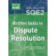 Revise SQE Written Skills for SQE2: Questions & Answers in Dispute Resolution: Legal Skills for SQE2