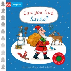 Can You Find Santa?: A soft flaps book