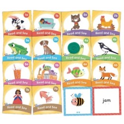 Jolly Phonics Read and See, Pack 1: in Precursive Letters (British English edition)