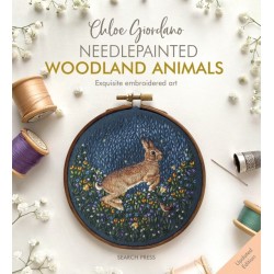 Chloe Giordano Needlepainted Woodland Animals: Exquisite Embroidered Art
