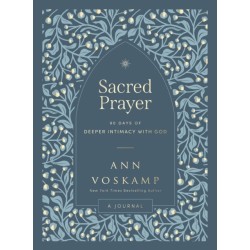 Sacred Prayer: 90 Days of Deeper Intimacy with God (A Guided Devotional Journal) – The Perfect Christian Christmas Gift for Women