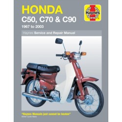 Honda C50, C70 & C90 (67 - 03) Haynes Repair Manual: (67 - 03)