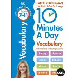 10 Minutes A Day Vocabulary, Ages 7-11 (Key Stage 2): Supports the National Curriculum, Helps Develop Strong English Skills