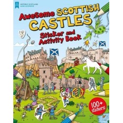 Awesome Scottish Castles: Sticker and Activity Book
