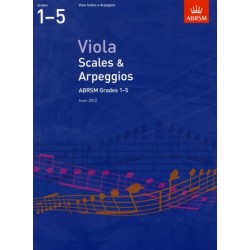 Viola Scales & Arpeggios, ABRSM Grades 1-5: from 2012