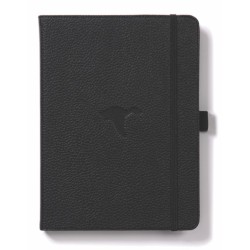 Dingbats A5+ Wildlife Black Duck Notebook - Plain
